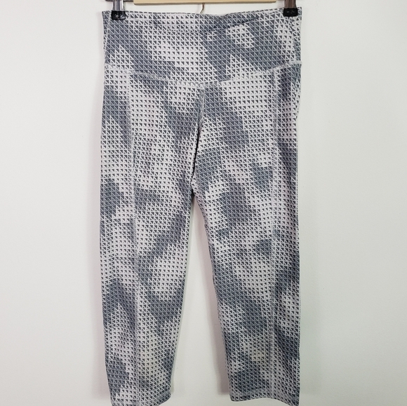 Old Navy Compression athletic leggings white gray - Picture 1 of 9
